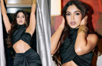 Bhumi Pednekar flaunts super toned midriff in black crop top,Netizens call her 